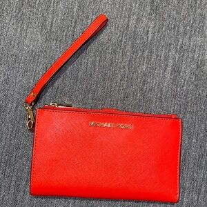 Michael Kors Double Zipper Wristlet